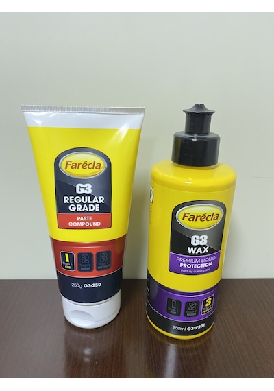 Çizik  Pasta Cila Set - 1 G3 Regular Ve G3 Wax