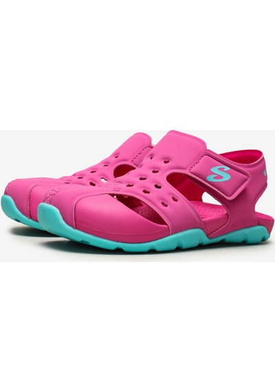 Skechers Side Wave-heart Bliss Büyük Kız Çocuk Pembe Sandalet 86624l Hpaq Pembe