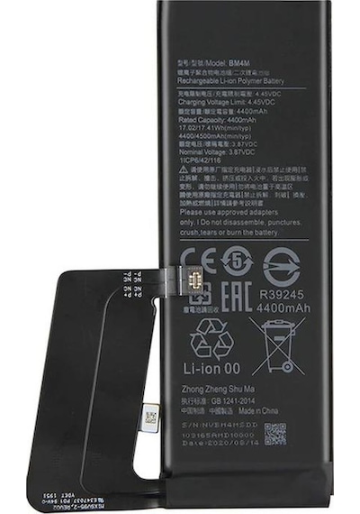 Xiaomi Mi 10s Bm4n İle Uyumlu İthal Pil