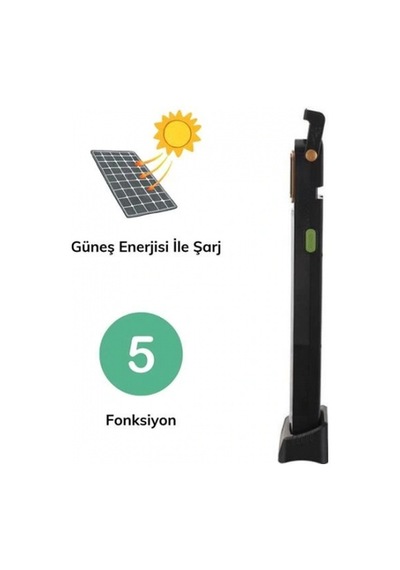 5 Fonksiyonlu Güneş Enerjisi İle Şarj Olabilen 48 Ledli Işıldak,aydınlatma Pr-3838 5324