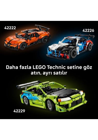 LEGO® Technic Fast and Furious Dodge Charger R/T Araba 42231 - Yetişkinler için V8 Motor İçeren Model Yapım Seti (1516 Parça)