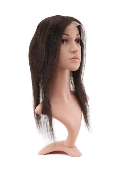 Komple Tığ İşçiliği Ön Kısmı Ekstra Tül Koyu Kestane Baby Taban Tepelik / 13x14cm / 2 - Ezjı-897216 Çok Renkli