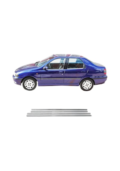 Fiat Siena Krom Cam Çıtası Takımı 4Prç Paslanmaz Çelik N11.355