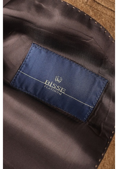 Bisse Camel Süet Dokulu Düğmeli Blazer Ceket Pck26k26203 D20