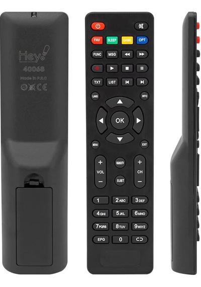 Ayt Teledünya 9600hd 8900hd Neta Kablo Tv Universal Uydu Kumandası Uzaktan Kumanda