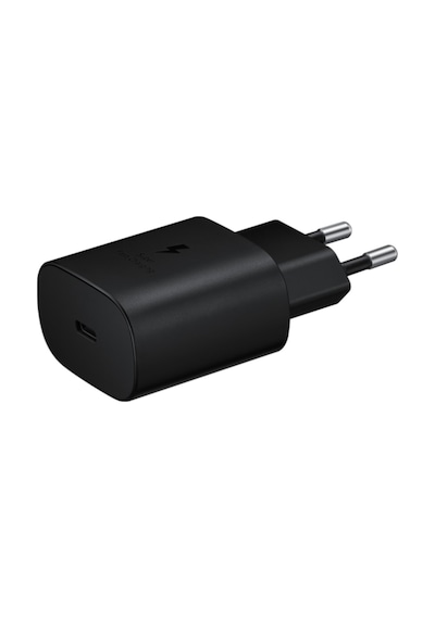 Samsung Uyumlu Ta800 Type-C Hızlı Şarj Aleti Kablo Set 25W Siyah (486518385)