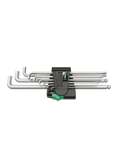 Wera 950 Pkls-9 Sm N Sb Kısa Ağız Topbaş Alyan Set 05073594001