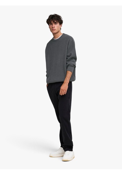 Only & Sons Onsrodger Rlx Crew Neck Knıt Erkek Gri Kazak - 22039789