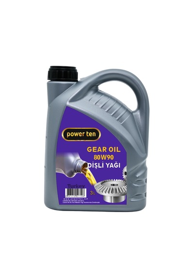 Power Ten 80W90 Dişli Ve Şanzıman Yağı 3 Litre
