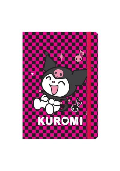 Kuromi A5 80 Yp. Çiz. Sert Kapak Defter Çok Renkli