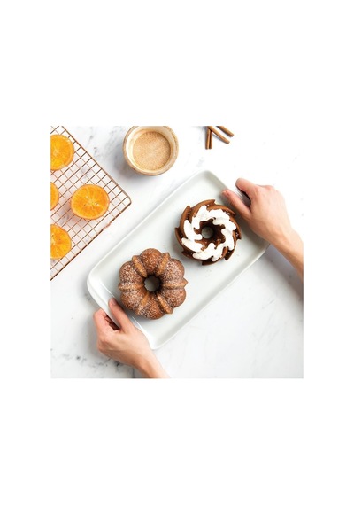Nordicware 97277 Klasik Bundt 2 Li Kek Kalıbı Altın