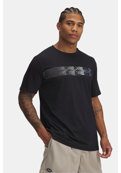 Under Armour Ua M Lc Fly In Logo Ss Erkek T-shirt-29644 Siyah