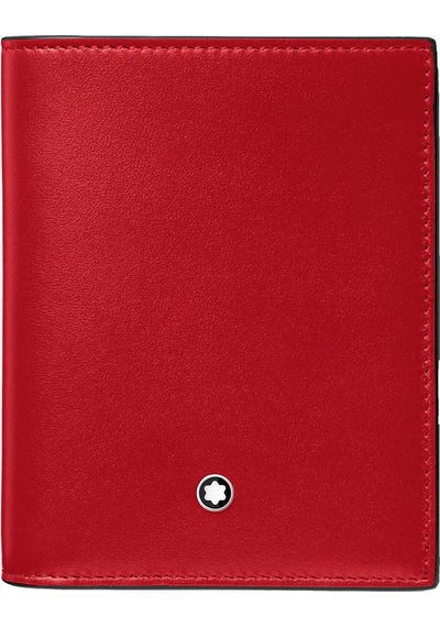 Mont Blanc Montblanc Meisterstück Compact Cüzdan 129679 Kırmızı