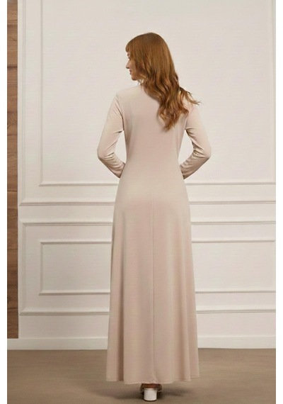 Ftz Women Kadın Elbise Beige 31073 Beige