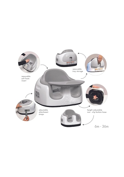 Bumbo Multi Seat | Cool Grey