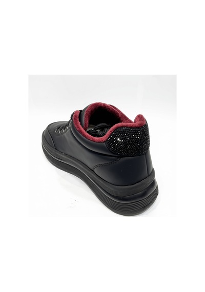 Guja 26k420 Taş Detaylı Rahat Kışlık Sneaker Kömür - 924693008 Kömür