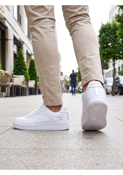 Lescon Zeplin 7 Beyaz Erkek Spor Sneakers
