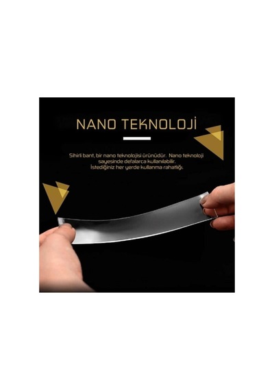 Tr Premium Ticaret 6 Metre Çift Taraflı Nano Teknolojili Süper Güçlü Bant Extra Güçlü Duvar Çerçeve Taşıyı