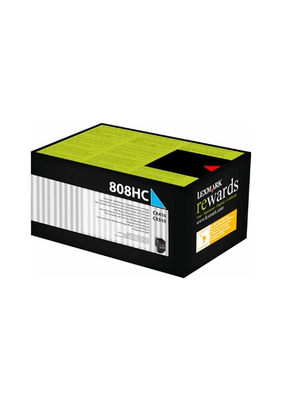 Tonersepeti Lexmark Cx410-80c8hc0 Mavi Toner Y.k