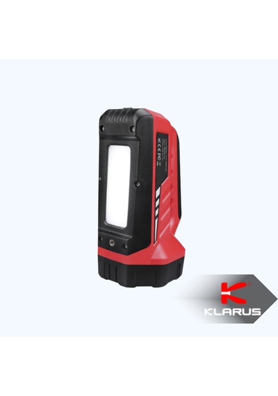 Klarus T Rs10 800 Lümen Şarj Edilebilir Çok Fonksiyonlu Kamp Feneri , Powerbank Özellikli Kırmızı
