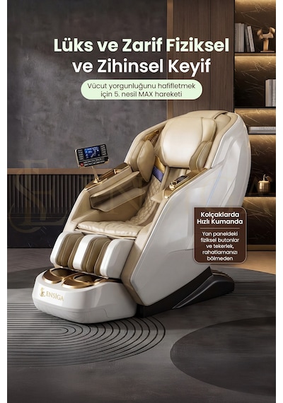 3d Masaj Koltuğu Yapay Zeka Kablosuz Telefon Şarjı Isıtmalı Sıfır Yerçekimi Bluetooth Hoparlör Beyaz 3d Masaj Koltuğu Yapay Zeka Kablosuz Telefon Şarjı Isıtmalı Sıfır Yerçekimi Bluetooth Hoparlör Beyaz