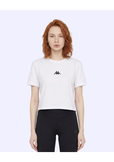 Kappa Khloe Tshirt Kadın Beyaz Regular Tişört