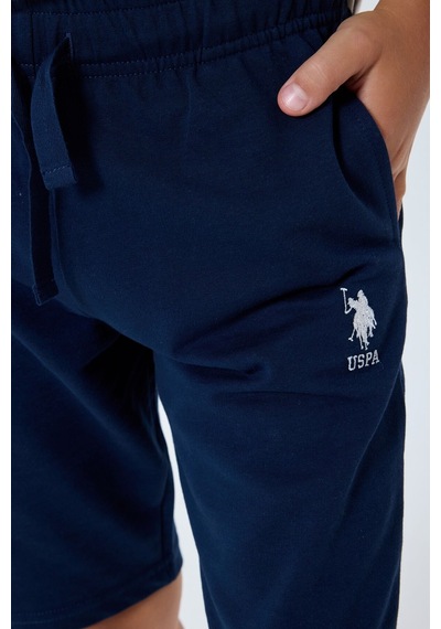 U.s. Polo Assn. Erkek Çocuk Beyaz Bermuda Takım 5274-49767 Beyaz