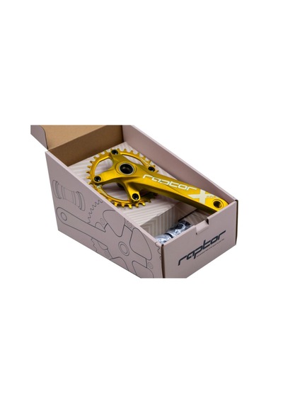 Kron Raptor Hollowtech Aynakol 32 Dişli - Gold Altın