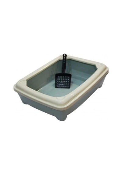 Açık Tuvalet Kabı - Kürek İle Gönderilir Eco Kitty Açık Wc