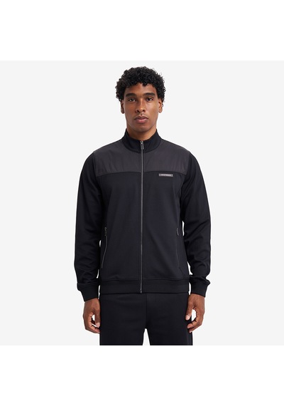Lescon Siyah Erkek Fermuarlı Sweatshirt 26n-1161