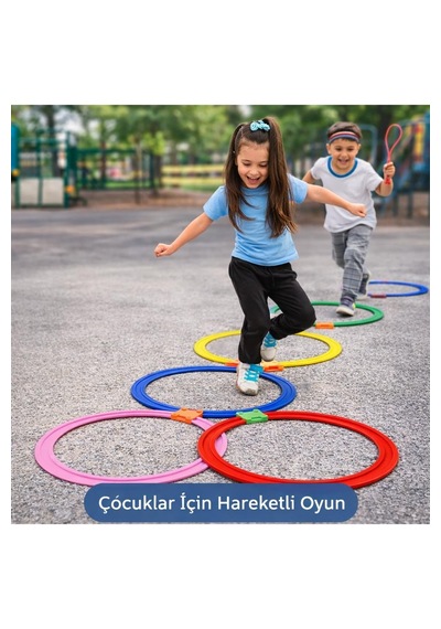 Sek Sek Halkaları Renkli Oyun Seti