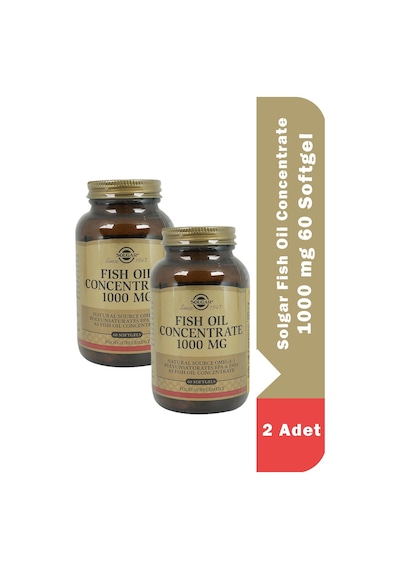 Solgar Fish Oil Concentrate 1000 Mg 2 x 60 Softgel
