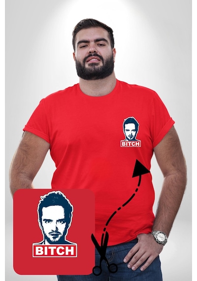 Angemiel Breaking Bad Kırmızı Büyük Beden Kadın Basic Minimal Baskılı Tişört Kırmızı Angemiel Breaking Bad Kırmızı Büyük Beden Kadın Basic Minimal Baskılı Tişört Kırmızı