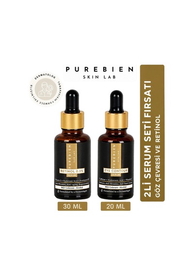 Purebien Skin Lab Retinol Serum + Göz Çevresi Serum Set