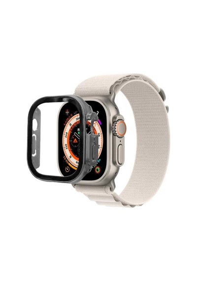 Apple Uyumlu Watch Ultra 49mm Sert Pc Kasa Koruyucu Redclick Watch Gard 22