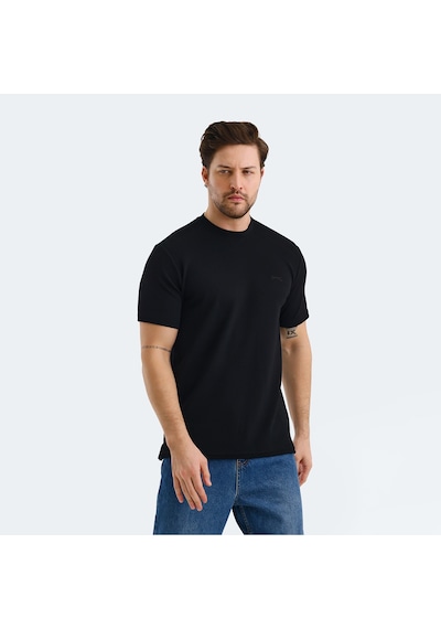 Slazenger BREEZE Erkek  Siyah Tişört
