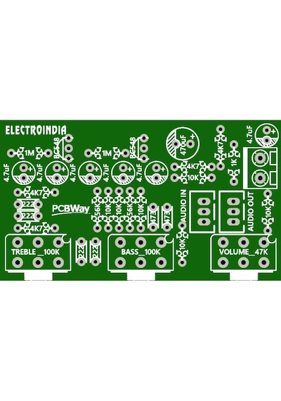 Stereo Ton Kontrol Devresi Bc548