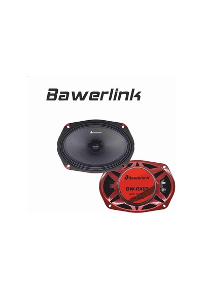 Bawerlink Bw-rx69 Deprem Serisi Oval Kurşun Göbek 6x9 Oto Midrange Hoparlör Çifti 800w-400w Rms