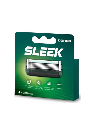 Dorco Pace 6 Sleek 6 Bıçaklı Yedek Tıraş Bıçağı 4lü