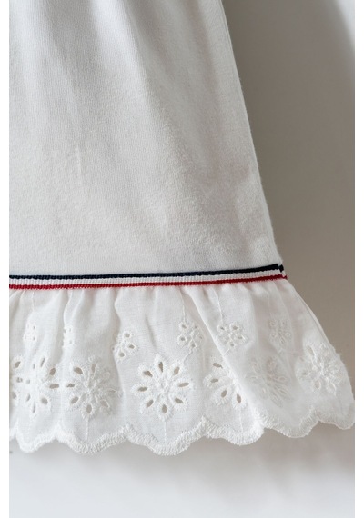 U.s. Polo Assn. Kız Bebek Beyaz Elbise 5274-50082 Beyaz