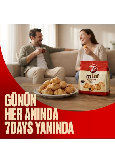 7 Days Kakao Kremalı Kruvasan 8 x 185 G