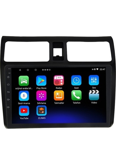 Celali Tuning Suzuki Swift 2010-2012 Android 12 Carplay Navigasyon Multimedya - 2gb Ram 32gb Hdd