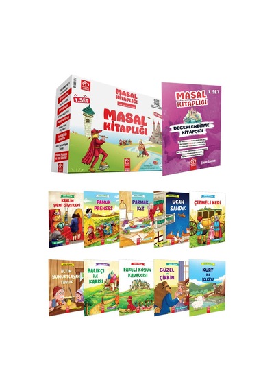 Masal Kitaplığı 1.set 10 Masal