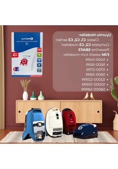 Uyumlu Toz Torbası, Miele Süpürgeleri İçin