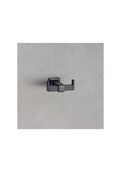 Q-lıne İkili Askılık Siyah Renk 42x73x83 Mm Diğer