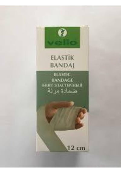 Vello Elastik Bandaj 12cm Vello Elastik Bandaj