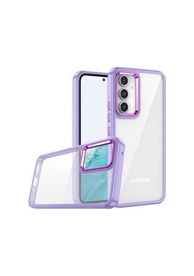 Galaxy A54 Kılıf Zore Flora Kapak Lila