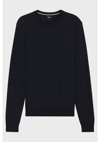 Boss Erkek Sweat 50549985 404 Lacivert Lacivert
