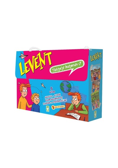 Levent Türkiye'yi Geziyorum - 7 5 Kitap Takım