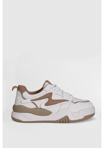 Lufian Maya Kadın Sneaker Ayakkabı Bej Bej
